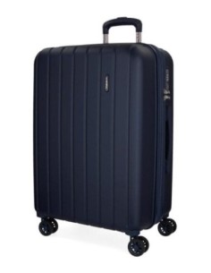 Maleta Mediana Movom Wood Azul Marino