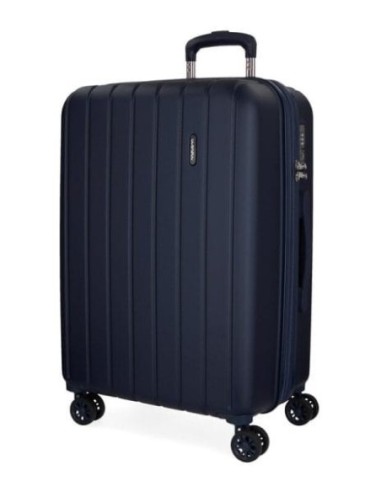 Maleta Mediana Movom Wood Azul Marino