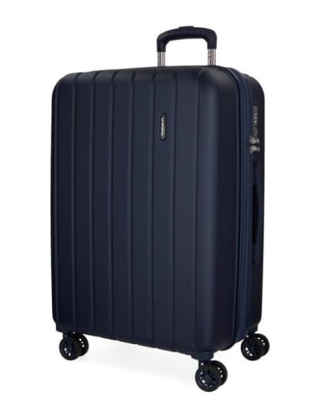 Maleta Mediana Movom Wood Azul Marino
