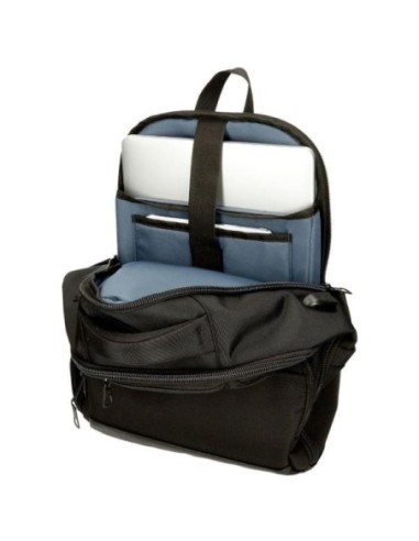 Mochila Portaordenador Pepe Jeans Leighton Negro