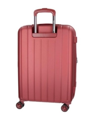 Maleta Mediana Movom Wood Rojo