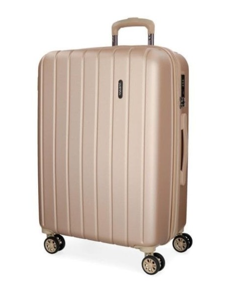 Maleta Mediana Movom Wood Champagne