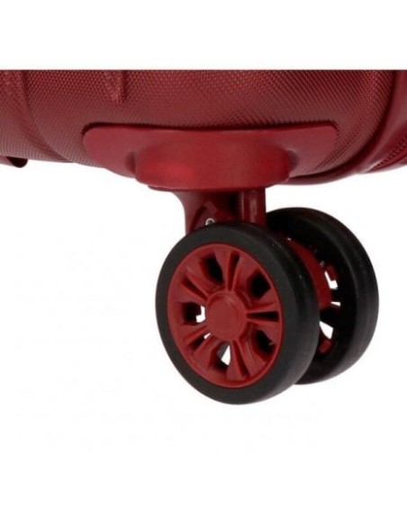 Maleta Movom Grande Wood Rojo