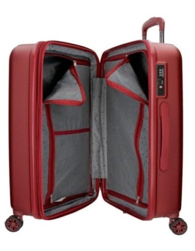 Maleta Movom Grande Wood Rojo