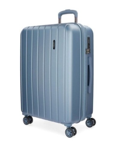 Maleta Movom Grande Wood Plata