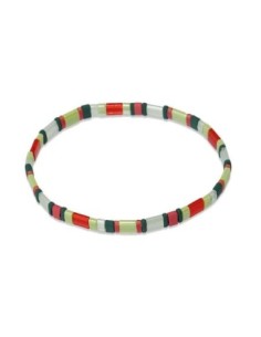 Pulsera Tila Anartxy verde y naranja