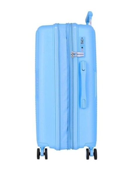 Maleta Grande Movom Inari Expandible Azul Claro