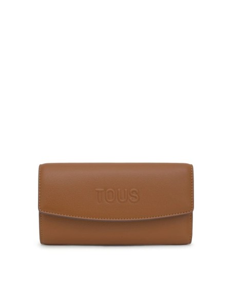 Billetera Grande TOUS Pocket Bloom Camel