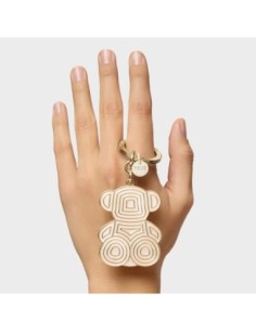 Llavero TOUS Bold Bear Lines Beige 2