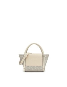Capazo Pequeño TOUS Silhouette Soft Beige Estampado