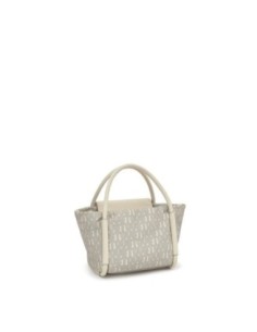 Capazo Pequeño TOUS Silhouette Soft Beige Estampado 2