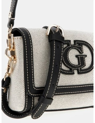 Mini bandolera GUESS Sebina Inscripción Logotipo Negro