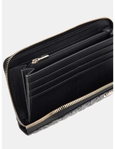 Cartera GUESS Betula Con Logo Charol Negro 2
