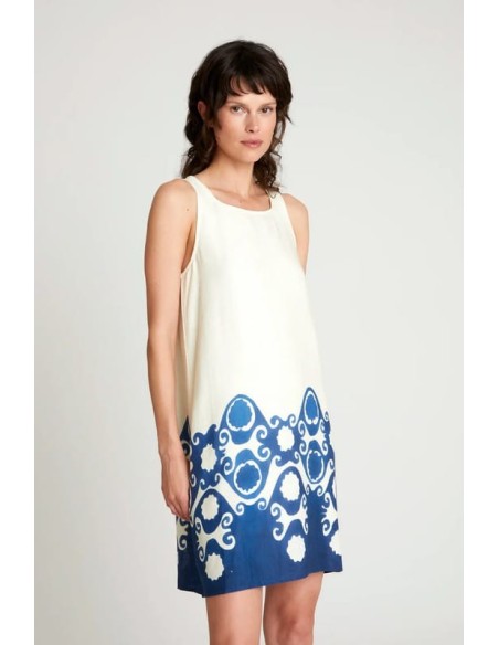 Vestido Corto WILD PONY Estampado Goa