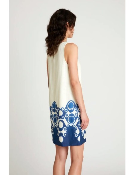 Vestido Corto WILD PONY Estampado Goa