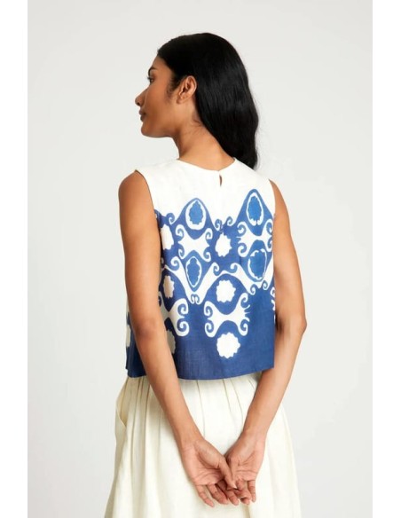 Top Corto WILD PONY Estampado Goa