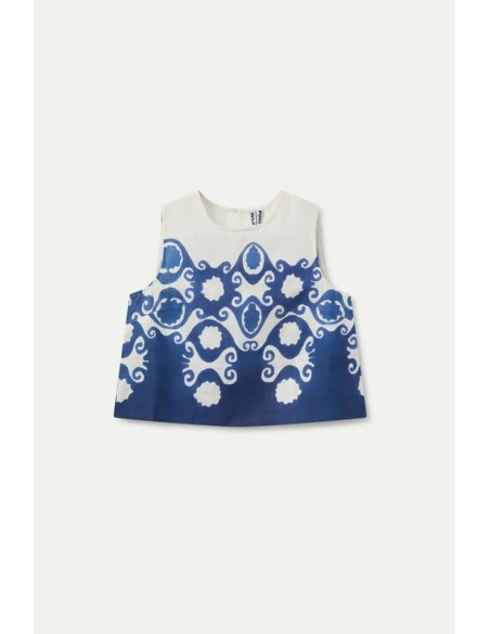 Top Corto WILD PONY Estampado Goa