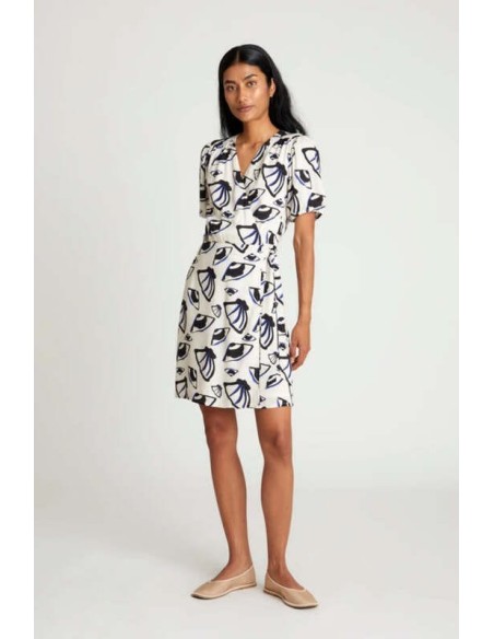 Vestido Corto WILD PONY Estampado Pearl