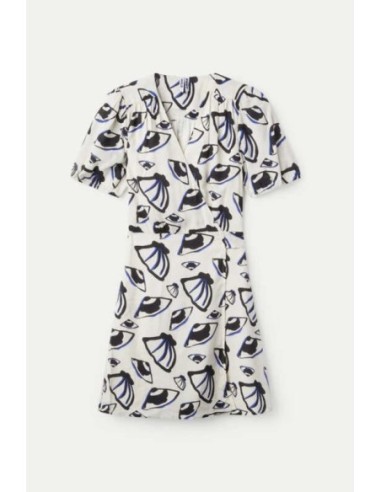 Vestido Corto WILD PONY Estampado Pearl