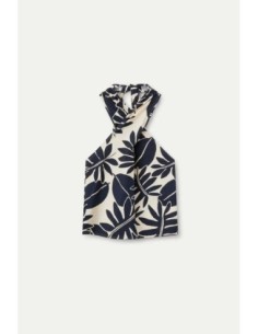 Top Halter WILD PONY Filodendro Crudo 2