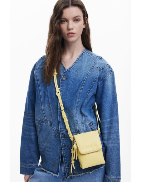 Porta Móvil Desigual Amarillo