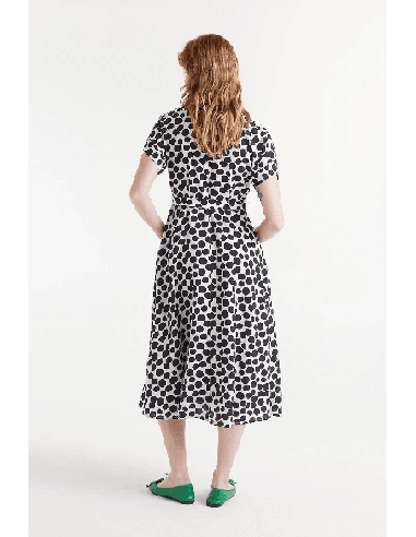 Vestido Midi Compañia Fantástica Estampado Terrazo