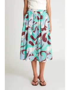 Falda Midi Wild Pony Estampado Yarrow