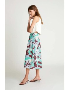 Falda Midi Wild Pony Estampado Yarrow 2