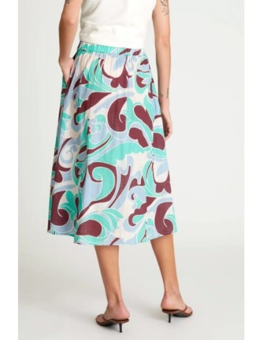 Falda Midi Wild Pony Estampado Yarrow