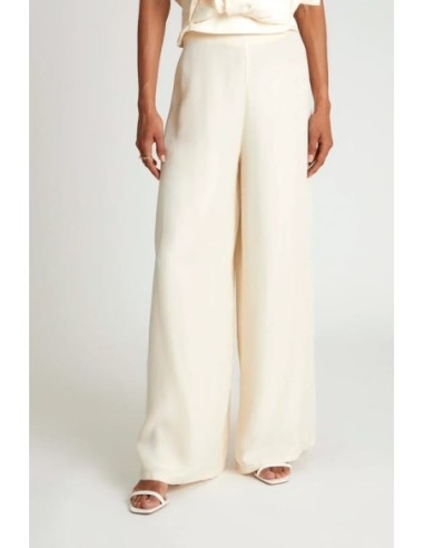 Pantalón Wild Pony Largo Ancho Blanco