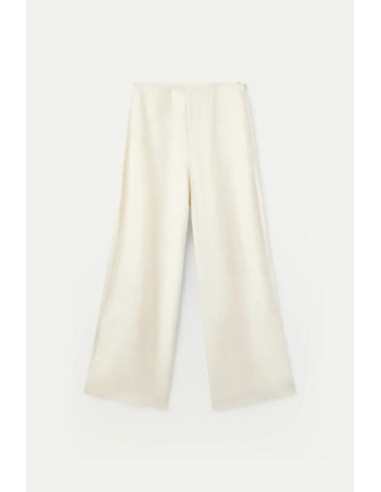 Pantalón Wild Pony Largo Ancho Blanco