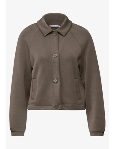 Chaqueta Street One Efecto Seda Marrón