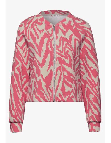 Chaqueta Street One Efecto Seda Con Estampado