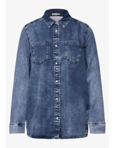 Camisa Street One Vaquera Con Bolsillos