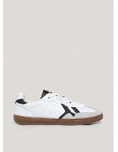 Zapatillas Pepe Jeans De Piel Ball Class Blanco