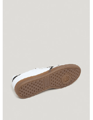 Zapatillas Pepe Jeans De Piel Ball Class Blanco