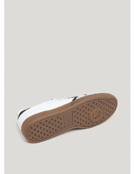 Zapatillas Pepe Jeans De Piel Ball Class Blanco