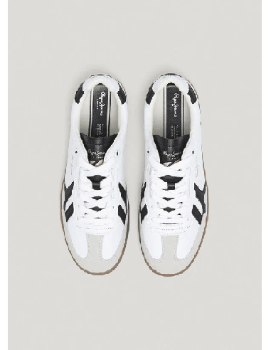 Zapatillas Pepe Jeans De Piel Ball Class Blanco