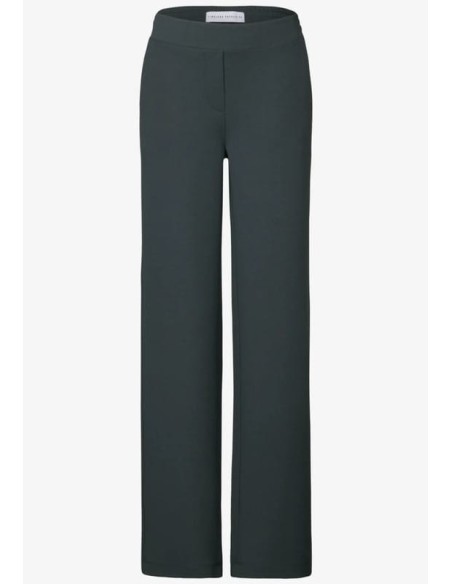 Pantalones CECIL Básicos Pierna Ancha Verde