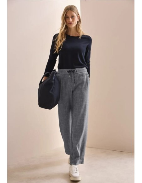 Pantalones CECIL Holgados Azul