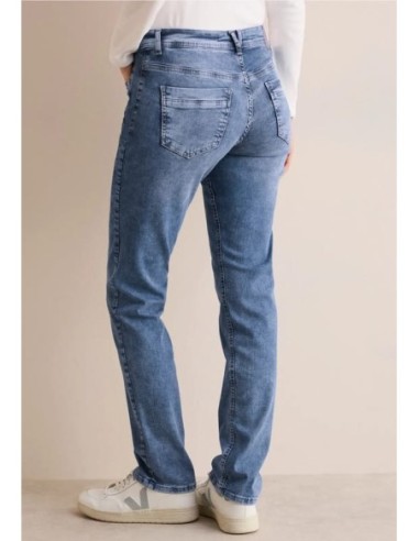Vaqueros CECIL Pierna Recta Azul