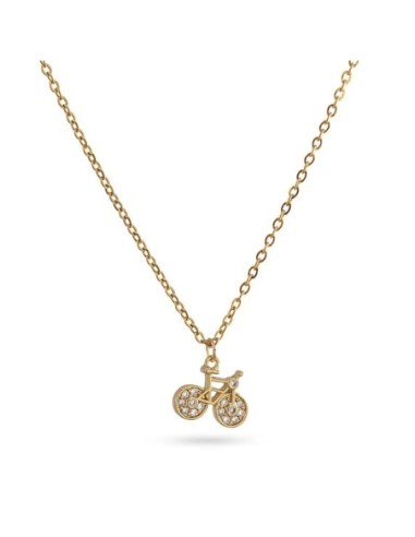 Collar Anartxy Charming Biking Dorado