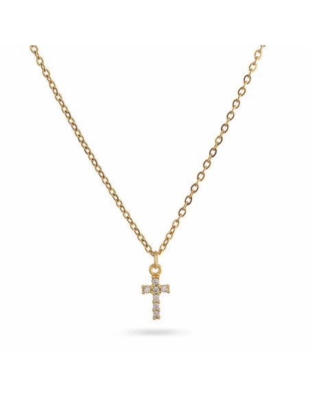Collar Anartxy Charming Cross Dorado