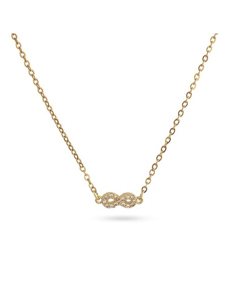 Collar Anartxy Charming Infinity Dorado