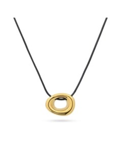 Collar Anartxy Waves Hollow Pebble Dorado