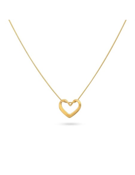 Collar Anartxy Waves Heart Dorado