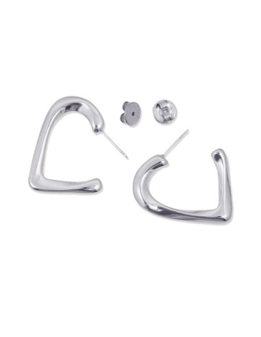 Pendientes Anartxy Waves Bliss Plateado