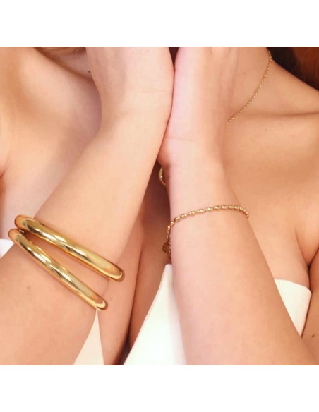 Pulsera Anartxy Summer Essentials Seed Chain Dorado