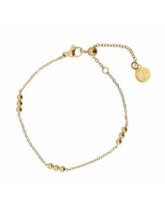 Pulsera Anartxy Summer Essentials Three Dorado