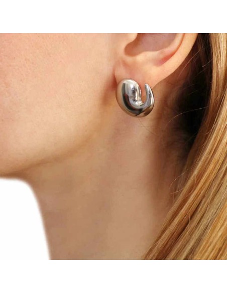 Pendientes Anartxy Nadine Plateado